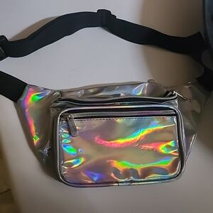 Holographic Fanny Pack Crossbody Bag